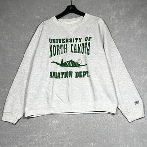 Vintage Discus Athletic Pullover Mens XL North Dakota Aviation Dept Sweatshirt